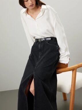 AGOLDE Leif Denim Skirt